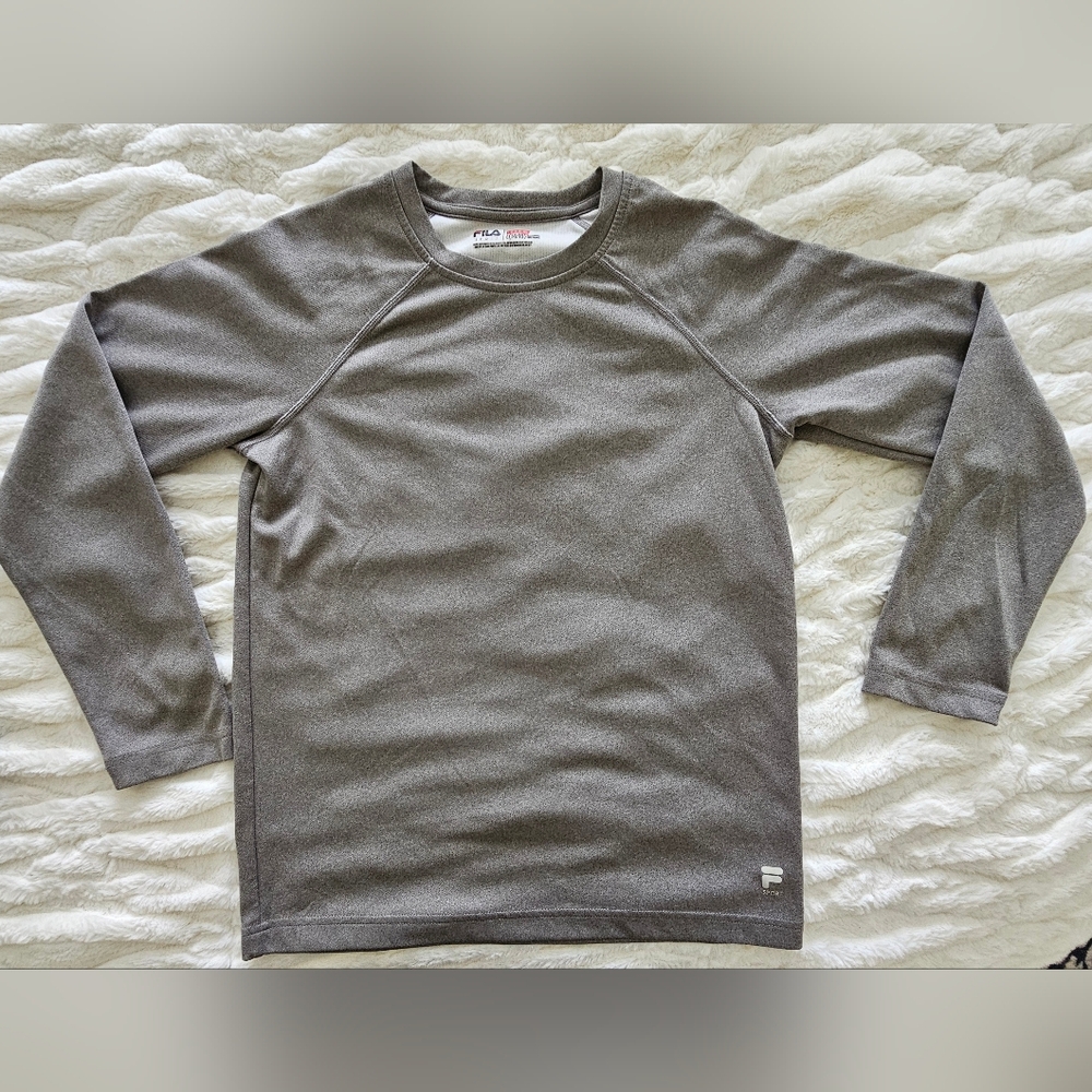 Boys Fila Sport Long Sleeve Shirt, Size L (14-16)